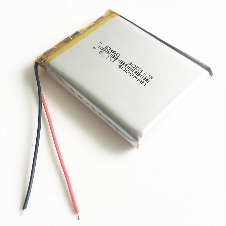 EHAO 905165 3 7 V 4000mAh литий полимерная LiPo аккумуляторная батарея для gps psp power bank динамики