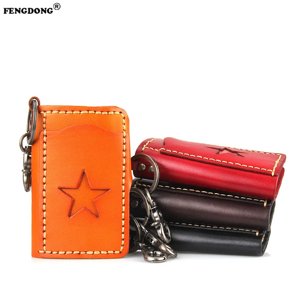 New Keys holder Organizer Genuine Leather Key Fashion Women Key Wallets