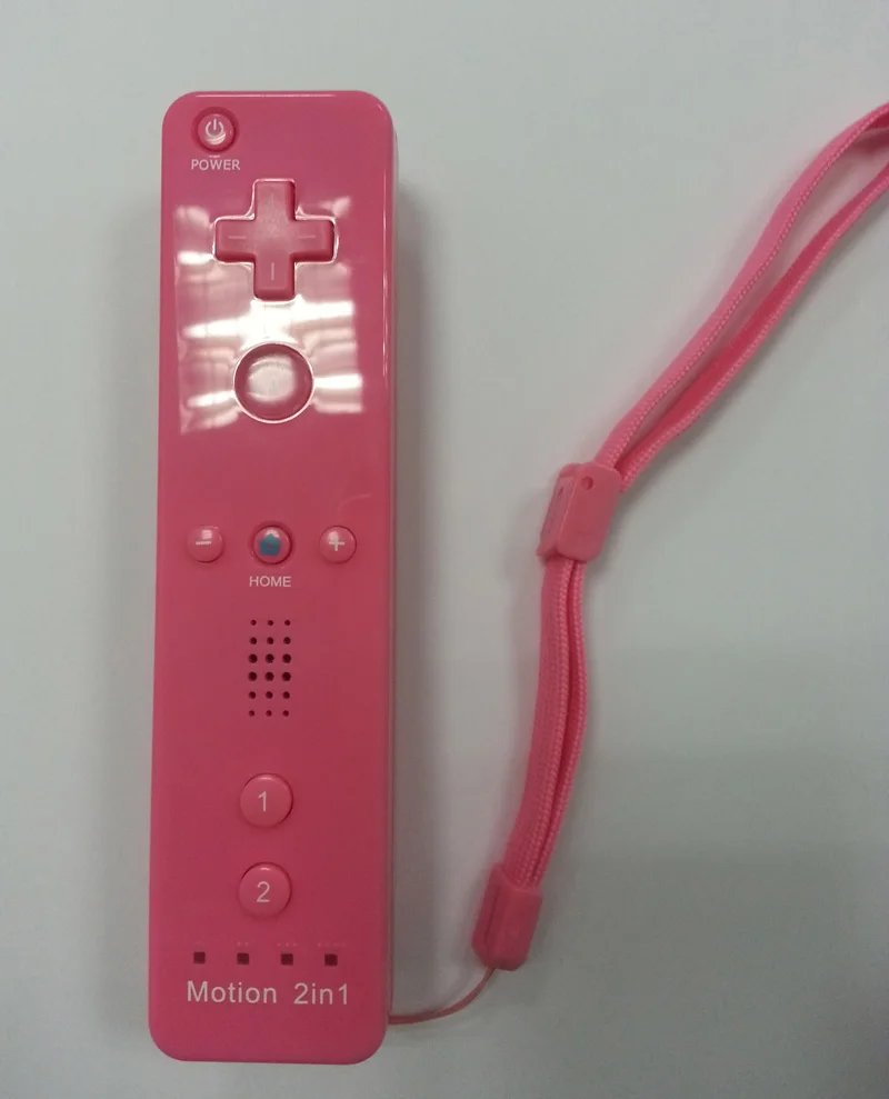 5 colors High Quality For wii 2in1 Remote Controller With Motion Plus
