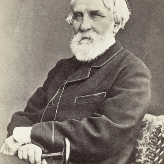 Ivan Sergeyevich Turgenev  1818 To 1883. Russian Novelist And Playwright. After A 19Th Century Photograph. (12 x 17)