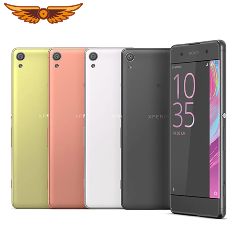 sony Xperia XA, разблокирован, 2 Гб ОЗУ, 16 Гб ПЗУ, 5,0 дюймов, Android, Восьмиядерный, 13 МП камера, одна/две sim-карты, wifi, 1080 P, мобильный телефон