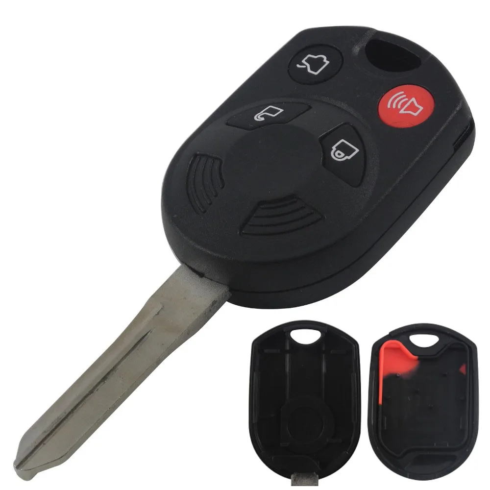 

jingyuqin 4B Remote Car Key Shell For Ford Mercury Mariner Lilan Lincoln Navigator MKX MKZ Edge Fusion Mustang Taurus0