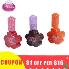 Дисней 3 цвета 3 шт лак для ногтей для девочек подарок безопасный нетоксичный материал водорастворимый обучение макияж одеваются Красота Мода предпродажа