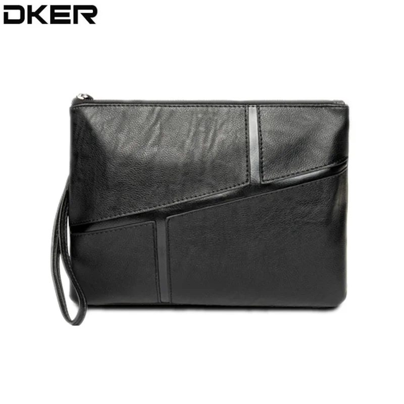 New Style Fashion Patchwork PU Leather Male Clutch Large Capacity Casual Men Clutch Bags Black Business Envelope Clutch Purse New Style Fashion Patchwork PU Leather Male Clutch Large Capacity Casual Men Clutch Bags Black Business Envelope Clutch Purse