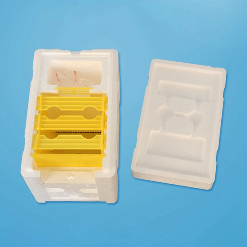 

Beekeeping Supplies Kit Plastic Foam Beehive Frames Beekeeping King Pollination Breeding Box for Beekeeper
