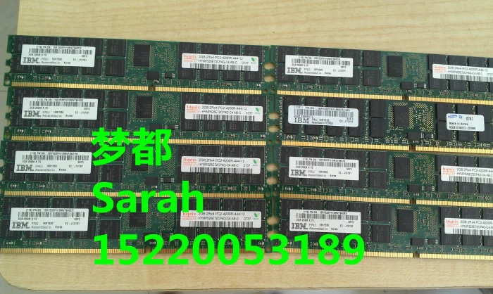 

Original IBM P5 570 minicomputer 7894 2G DDR2 memory 16R1530 single strip