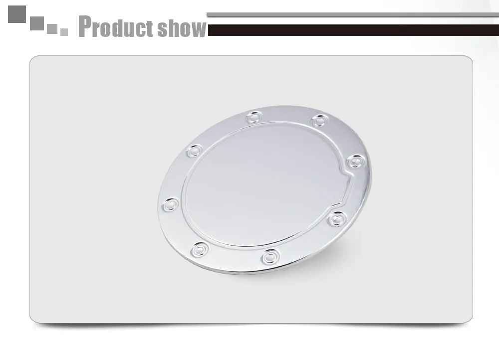 Chrome Car Gas Cap For Chevrolet Silverado 2002-2006 ABS Plating Fuel Tank Cover b