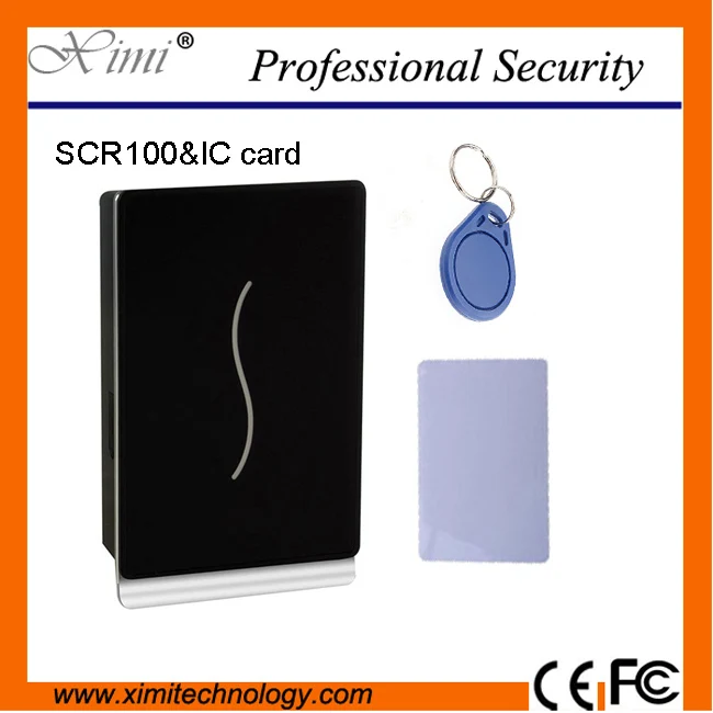 

ZK scr100 standalone access control with 13.56mhz IC card reader