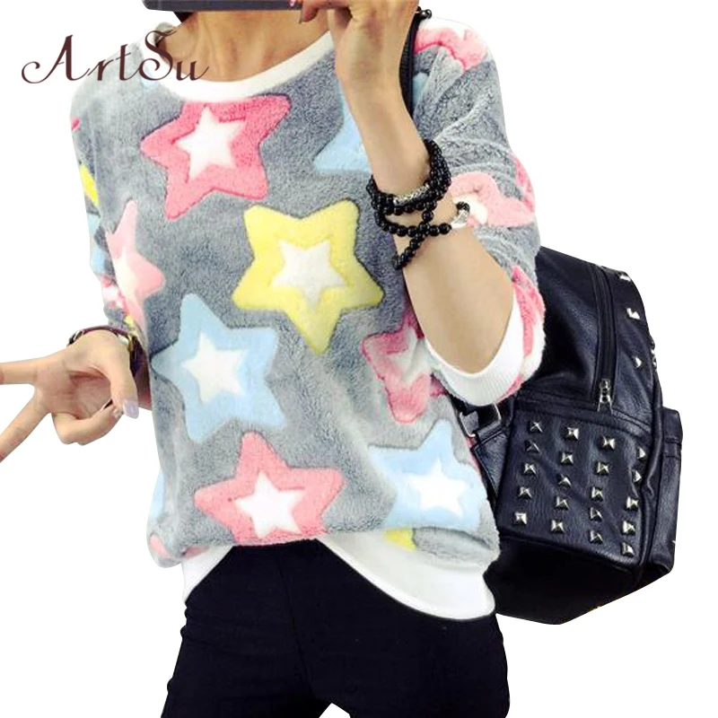 New 2016 Women Hoody Spring Autumn Long Sleeve Casual Sweatshirts Women Cute Print Hoodies Moleton Feminine Oversize EPHO80045