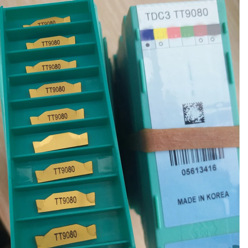 

10 pieces TDC3 TT9080 CNC lathe tool CNC type CNC carbide insert turning tool carbide insert