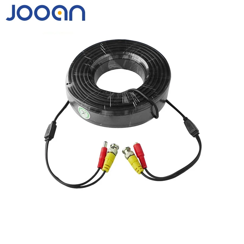  JOOAN BNC Cable 18M Power Video Plug And Play Camera Connector BNC Cable Power Camera Cable BNC For - 32256486324