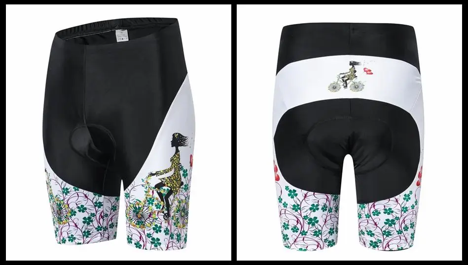 Teleyi coolmax 5d gel almofada ciclismo shorts