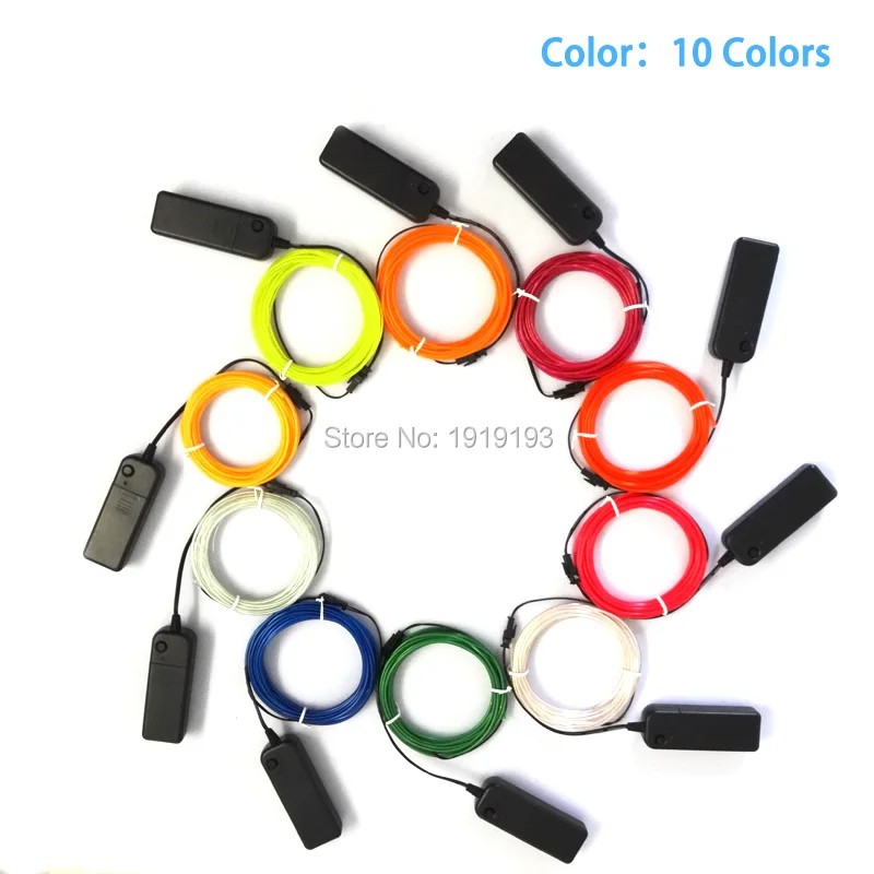 Tiras de Led de néon flexível cold light Color : 10 Colors Available