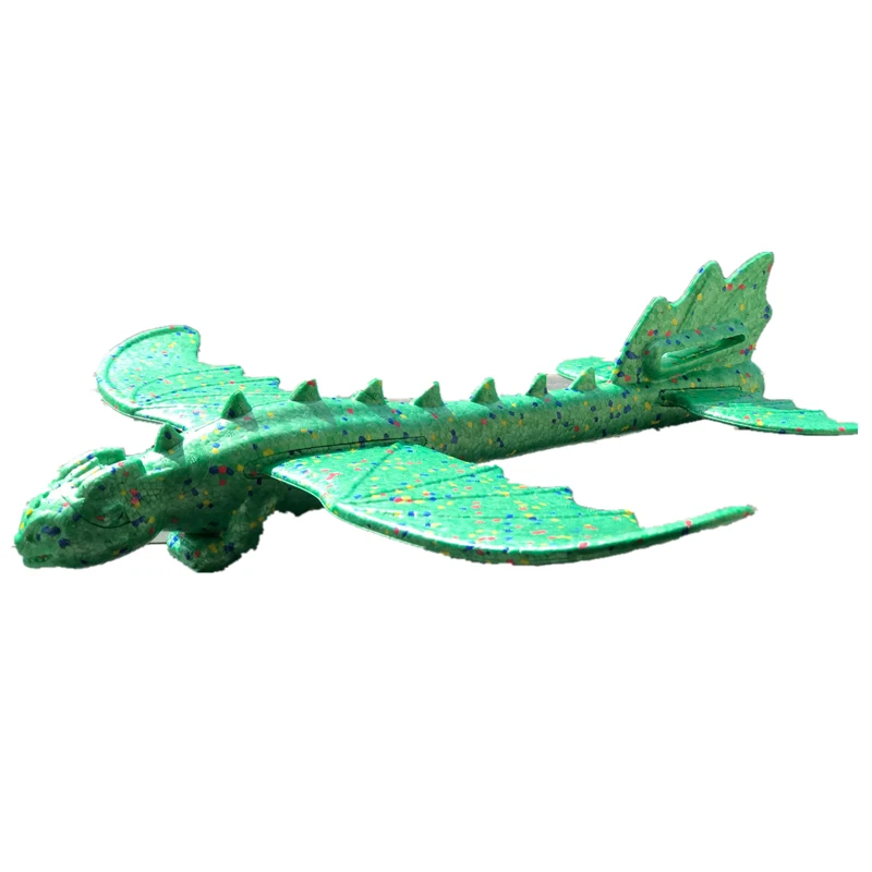 48cm Hand Launch Throwing Glider Aircraft Inertial Foam EPP Airplane Dinosaur Train Dragon Plane Model Outdoor Educational Toys 19