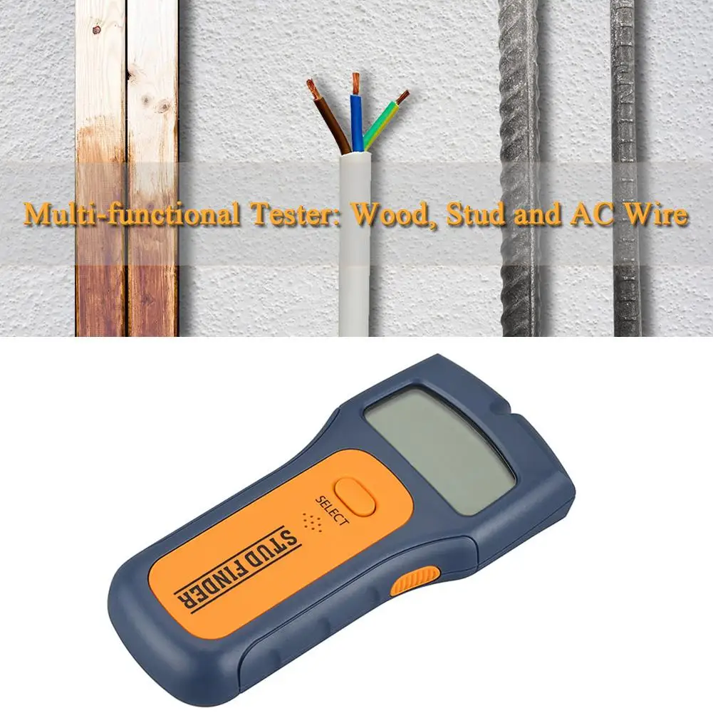 TS79 3 In 1 LCD Screen Wall Detector Metal Detector Sound Beep