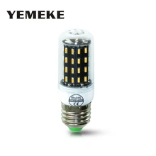 Светодиодные лампы E27 E14 SMD 4014 Lamparas свет 38 55 78 88 140 светодиоды лампада Светодиодная лампа 220 В ампулы свечи Luz более яркий, чем 5730