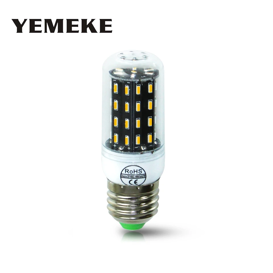 

LED Bulb E27 E14 SMD 4014 lamparas LED Light 38 55 78 88 140Leds Lampada LED Lamp 220V Ampoule Candle Luz More Bright Than 5730
