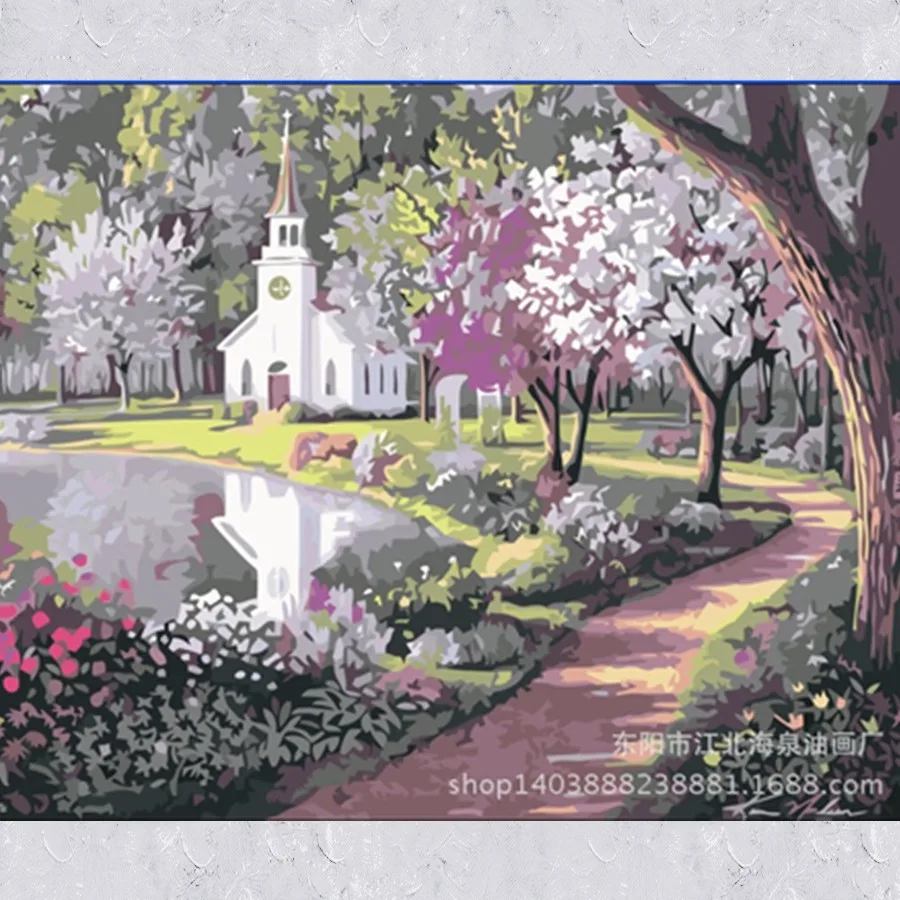 3D-Wall-Pictures-without-Frame-Realist-Landscape-DIY-Digital-oil-painting-by-numbers-Home-Decor-Mural