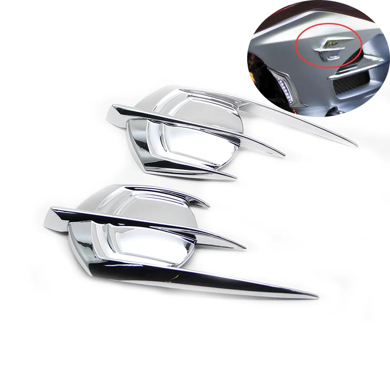 

Motorcycle Chrome Falcon Fairing Emblem Cover For Honda Goldwing GL1800 2012-2017