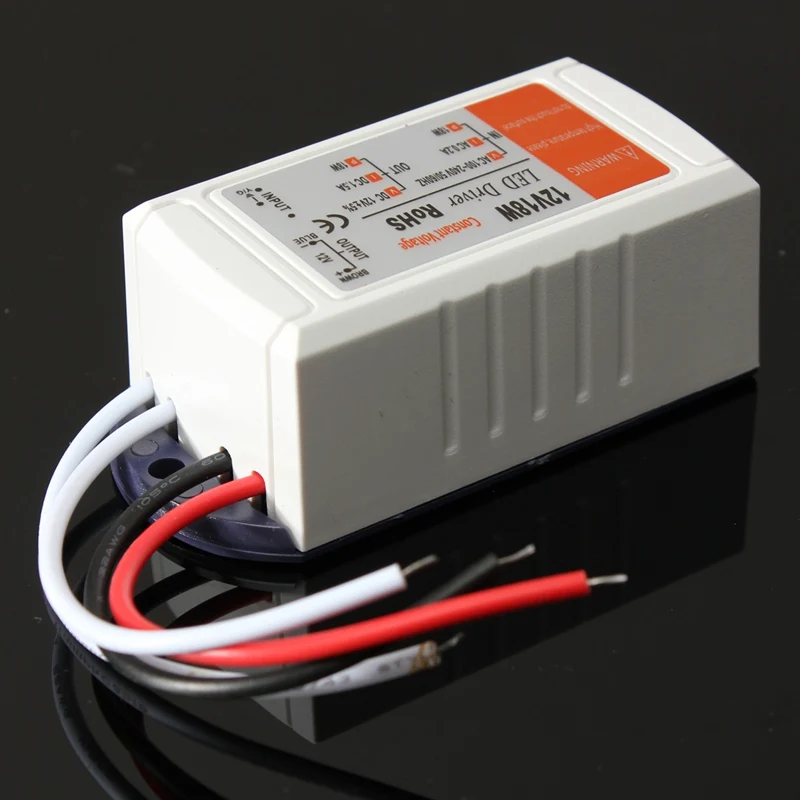 

Light Power Supply Lighting LED Driver Adapter Transformer Switch DC 12V 18W For LED Strip LED Light Bulb Input 100~240V