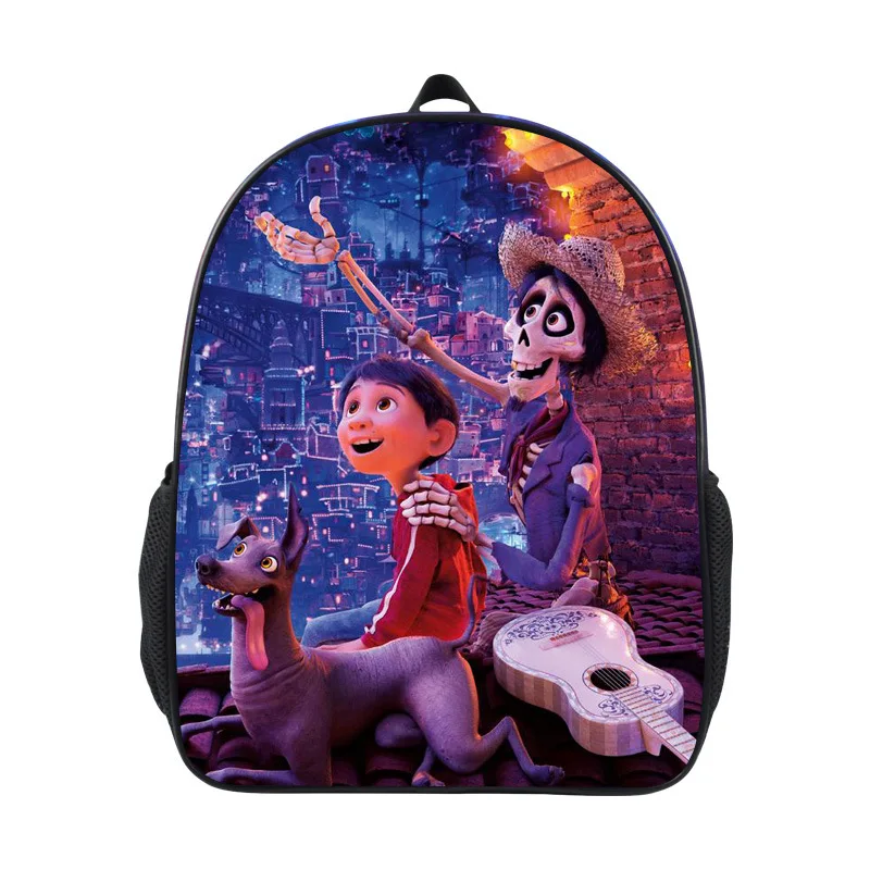 Disney мультфильм PIXAR Коко характер печати дети рюкзак милый ребенок 3D в виде