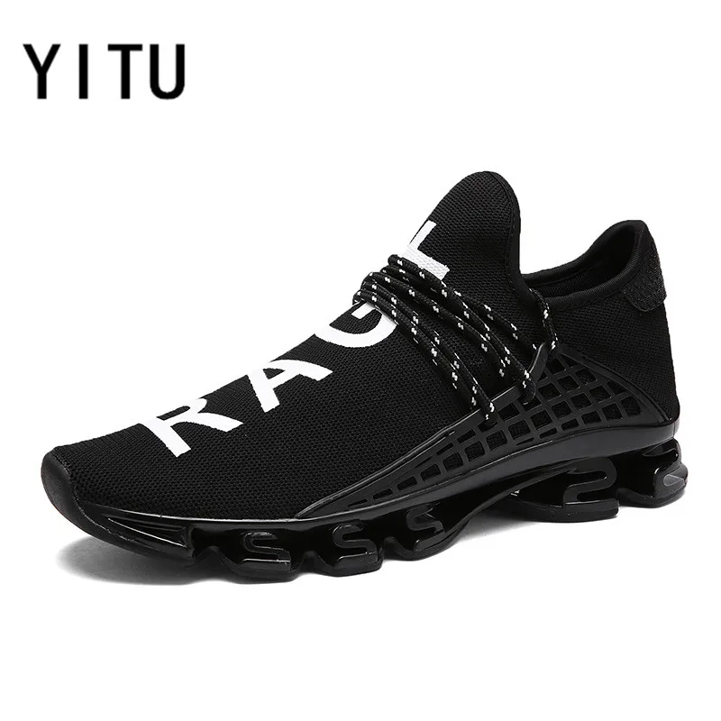 

YITU Newest Running Sneakers Light Weight Free Run Outdoor Walking Shoes Trekking Athletic Jogging Sneakers Breathable Slip-on