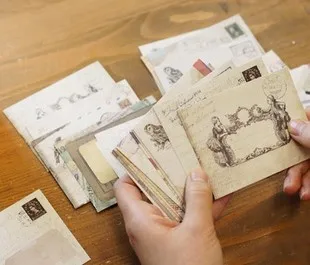 360 шт/партия винтажный Мини крафт-бумажный конверт, использовать для подарка поздравительная и пригласительная открытка