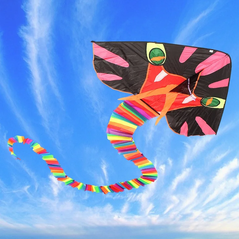 Buy 8M New Large Cyan Snake Kite Easy To Fly Children