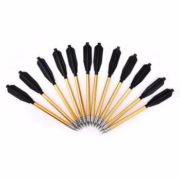 

12Pcs bolt archery arrow broadheads flecha for 50/80 lb pistol crossbow arrows