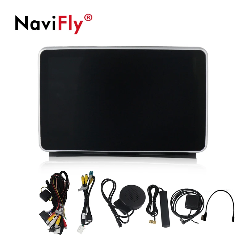 Best NaviFly 3G RAM 32G ROM 4G LTE car audio gps radio player For Benz ML W166 2012-2015 with 9