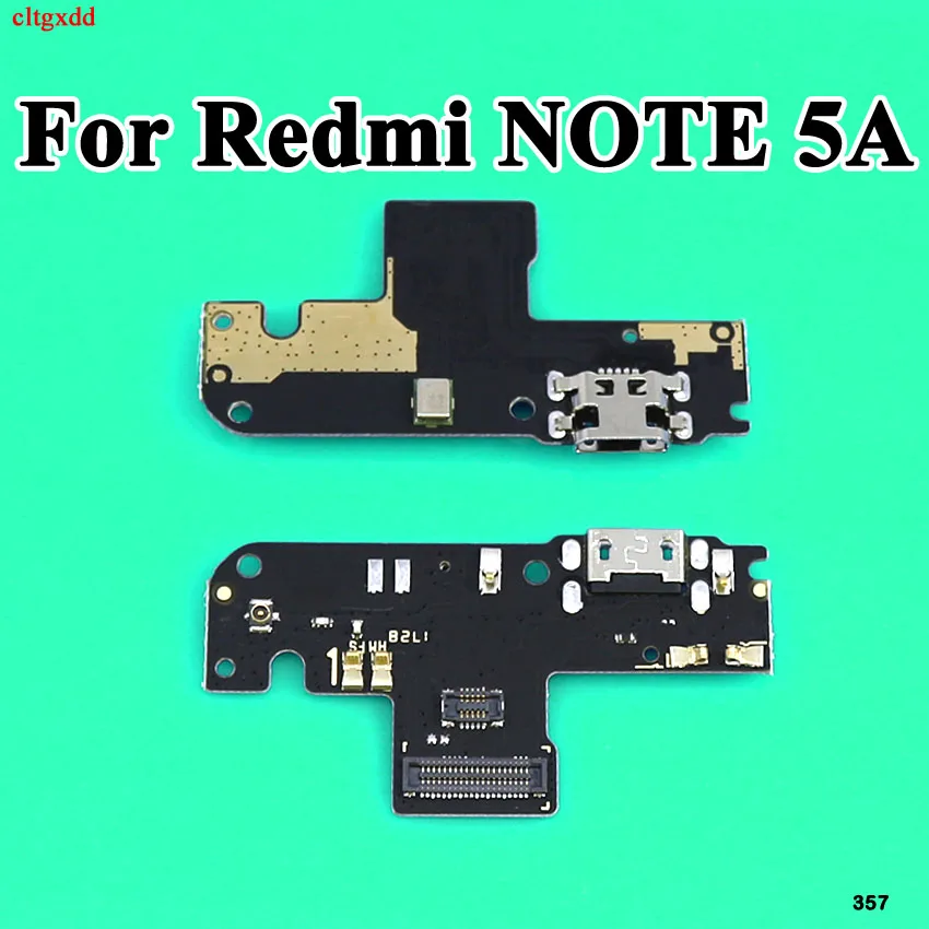 Cltgxdd для Xiaomi Redmi Note 7 6 5 6Pro 5Pro 5A микрофон модуль+ USB плата с зарядным портом гибкий кабель разъем - Цвет: For Redmi Note 5A