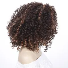 Jinkaili Parik Korotkie Afro Kurchavye Kucheryavye Pariki Dlya Chernyh Zhenshin Smeshannye Kashtanovye Iskusstvennye Pariki Afrikanskie Pricheski Kupit Nedorogo V Internet Magazine S Dostavkoj Sravnenie Cen Harakteristiki Foto