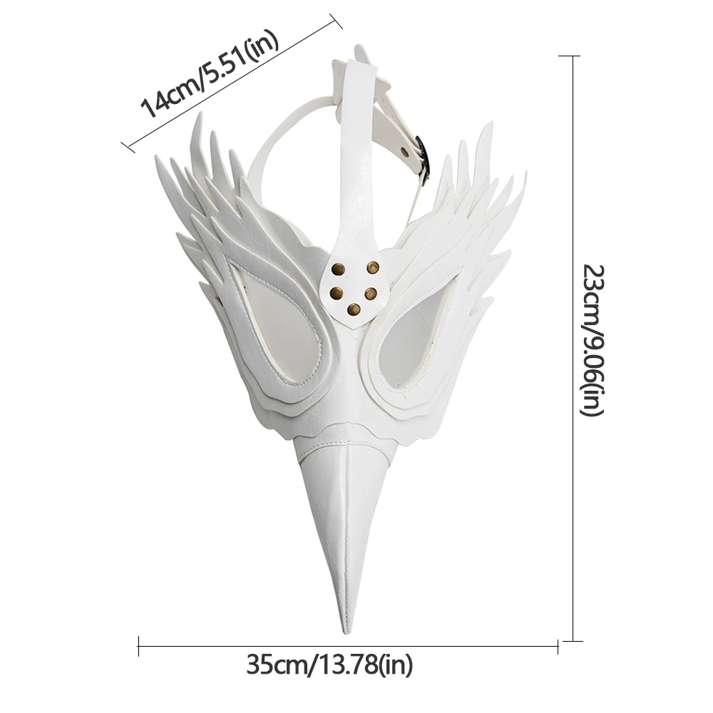 Стимпанк маска Чумного доктора для вечерние Половина лица взрослых из искусственной кожи птица смешная маска с сеткой глаза многослойная маска орла