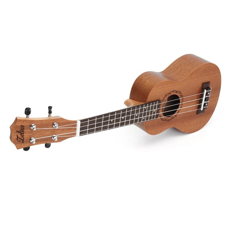 Ressort zèbre 21 pouces 15 frettes acajou Soprano ukulélé guitare sapélé palissandre 4 cordes guitare hawaïenne Instruments de musique ► Photo 2/6