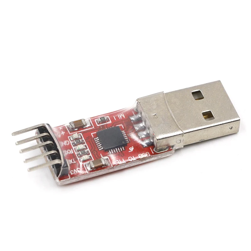 CP2102 модуль USB для ttl Серийный UART STC кабель для загрузки PL2303 супер кисть линия обновления(красный