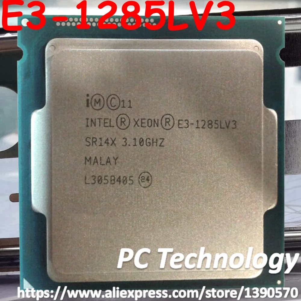 Процессор Intel Xeon E3-1285LV3 3,1 ГГц 8 м LGA1150 четырехъядерный процессор E3 1285L V3 E3-1285L V3 E3 1285LV3