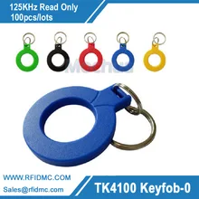 TK4100 125 кГц RFID поисковая метка-информационные Брелоки для ключей бирки с RFID только для чтения карт для доступа Управление посещаемость времени