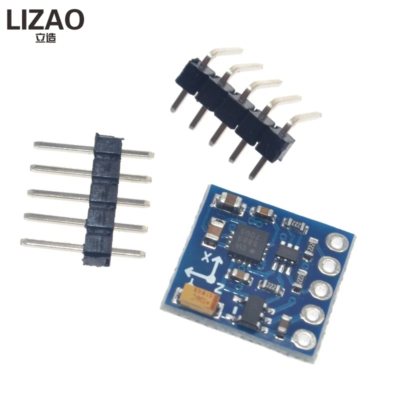 Магнитный сенсорный модуль для Arduino IIC Board HMC5883L 3V 5V Three 3|Интегральные схемы| |
