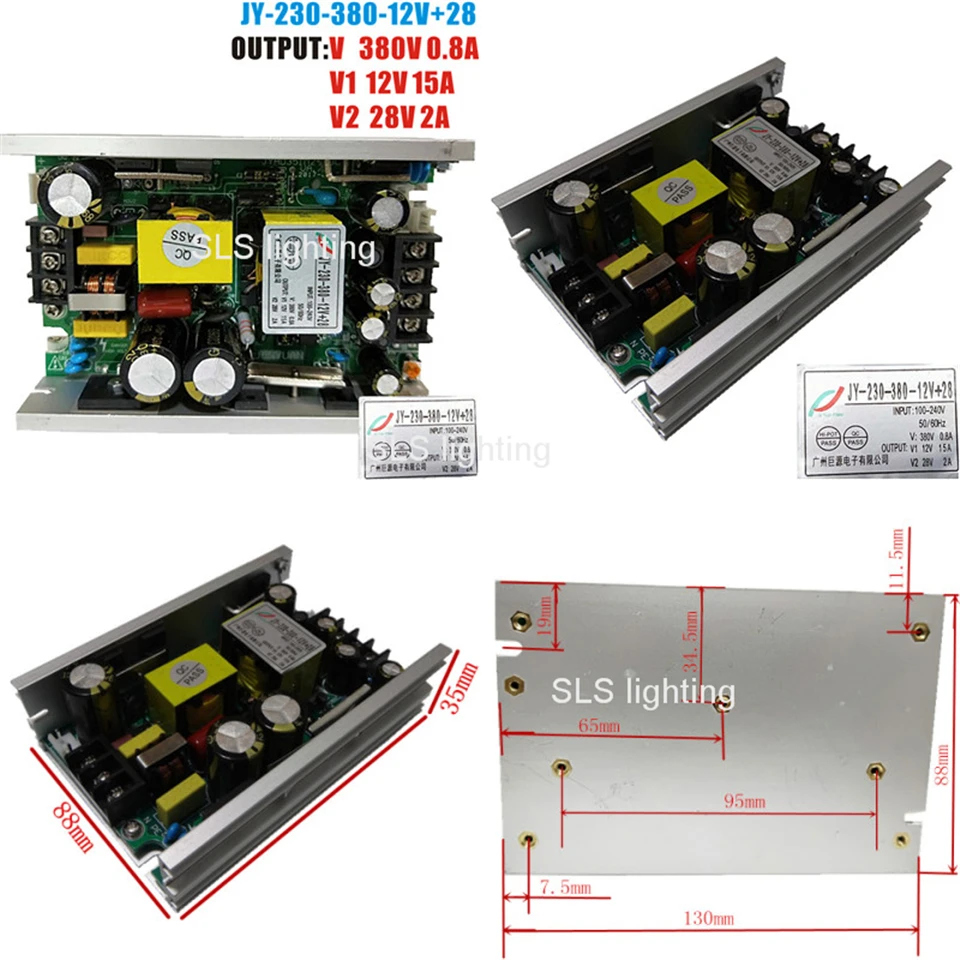 6 шт./лот свет этапа 200 W 5R/230 W 7R DC12V 24 V 28 V 36 V 380 V Мощность поставить Шарпи пучка движущихся головного света DJ диско этапа вечерние световое шоу