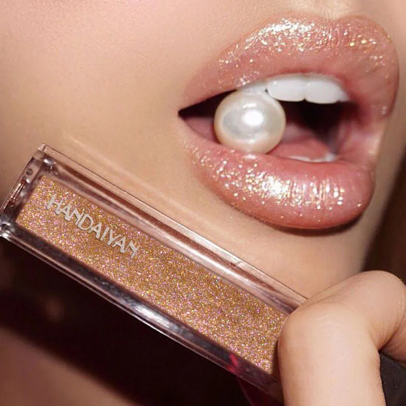 

Hot Liquid Lipstick Metallic Glitter Waterproof Long Lasting Lip Gloss Cosmetics Shimmer Beauty Lips Makeup Matte Lipgloss SJ66