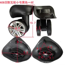 A08 Ersatz Räder für Koffer Trolley Gepäck Rad Reparatur Universal Travel Koffer Teile Zubehör Gepäck Rad