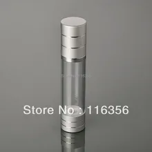 50 мл безвоздушная бутылка или пластиковая бутылочка для лосьона с безвоздушным насосом может использоваться для косметической упаковки