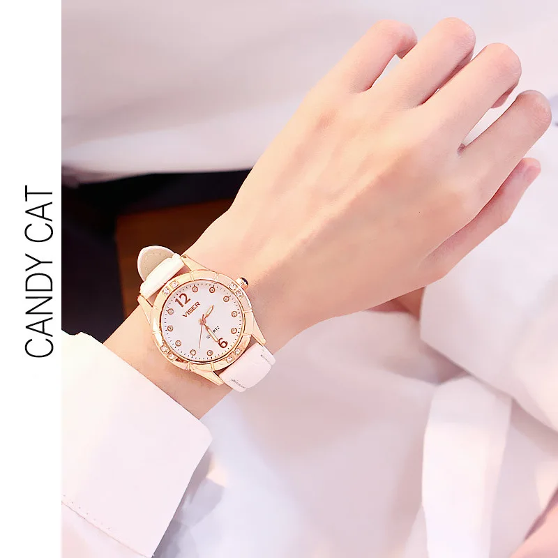 

watch student Korean version of the simple cute junior high school small fresh wild Sen casual atmosphere women watches