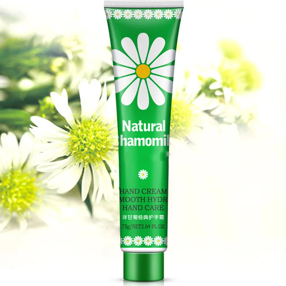 

1 Pc Natural Chamomil Moisturizing Hydrating Hand Cream Exfoliator Hand Care 75g