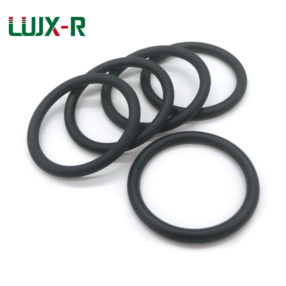10 Pcs Black Rubber 60mm x 2.5mm Oil Seal O Rings Gaskets Washers
