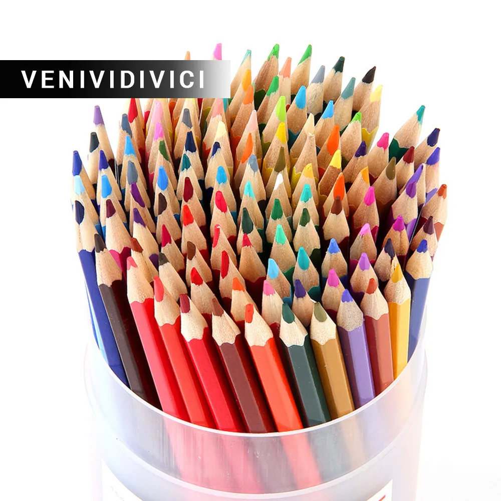 

On Sale pcs/lot Creative 120 Colors Pencil Painting Fine Art Oil Colored Pencils Drawing Student Stationery Supplies WJ-B G53