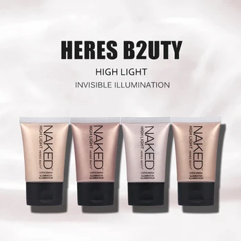 

HERES B2UTY Face Glow Liquid Highlighter Base Primer Bronzer Shimmer Highlighter Contour Face Cream Highlighter Makeup 30ml