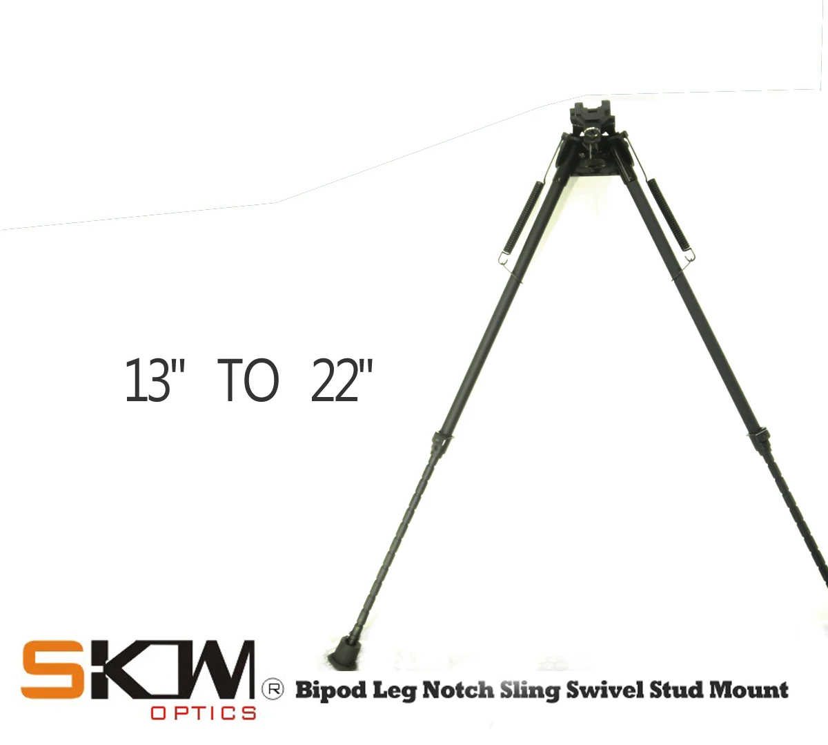 SKWgear Охота сошки ноги Нотч антабка с заклепками крепление 13-22 дюймов Крепление