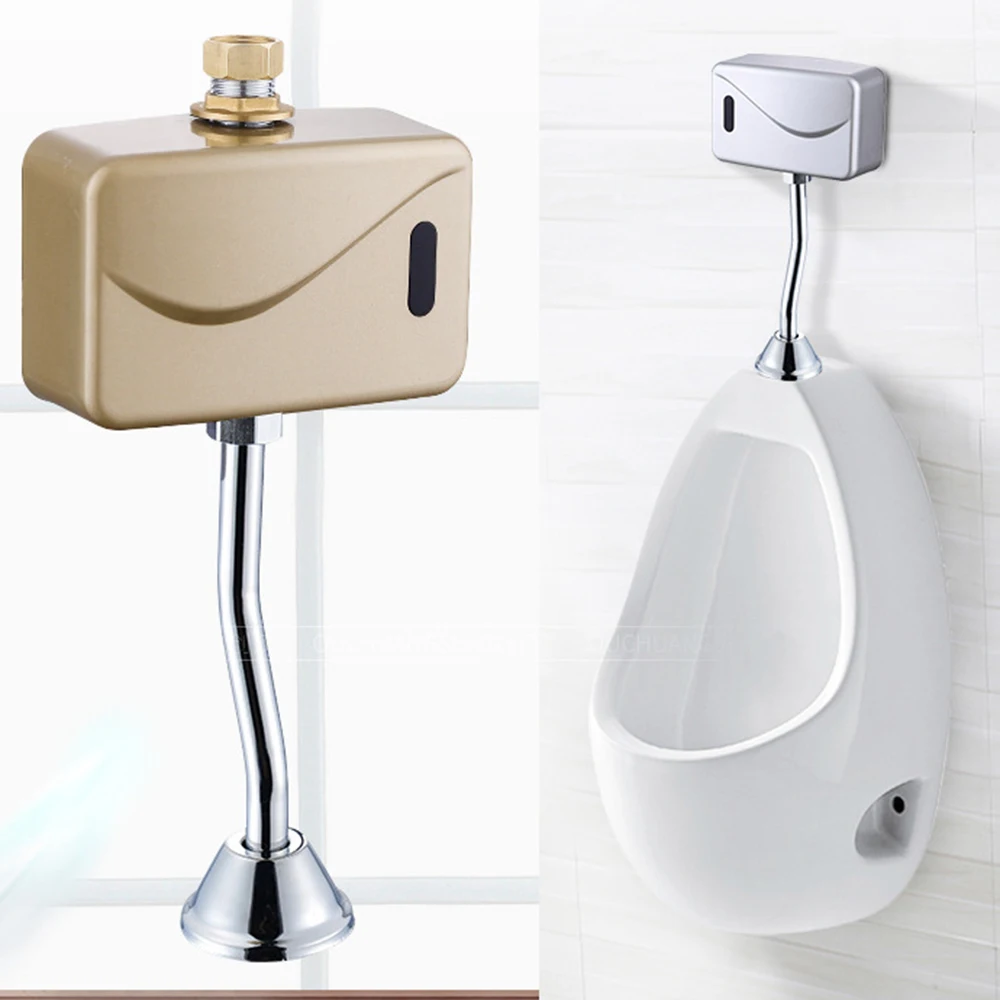 

Bathroom Sensor Touchless Urinal Flush Valve Toilet Exposed Wall Mounted Automatic Accessories Toilet Sensor Infrared sensor