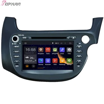 شراءTopnavi 8 'رباعية النواة الروبوت 6.0 السيارات Gps للملاحة ل صالح/jazz Rhd 2007-لهوندا Autoradio Dvd الملتيميديا صوت ستيريو